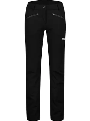 Dámské softshellové kalhoty NORDBLANC BRAVEPATH NBFPL8097 ČERNÁ