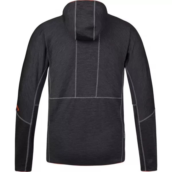  Pánská mikina HANNAH NIRO HOODY ANTHRACITE MEL 
