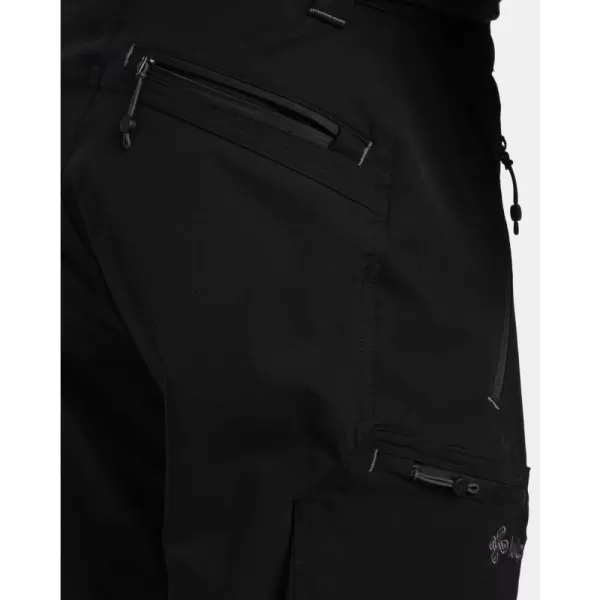  Pánské outdoorové kalhoty KILPI TIDE-M WM0413KI ČERNÁ 
