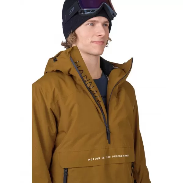  Pánská lyžařská bunda HANNAH PATTY FD GOLDEN BROWN/ANTHRACITE 
