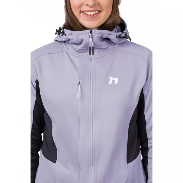  Dámská mikina HANNAH NELA HOODY LAVENDER AURA/ANTHRACITE 