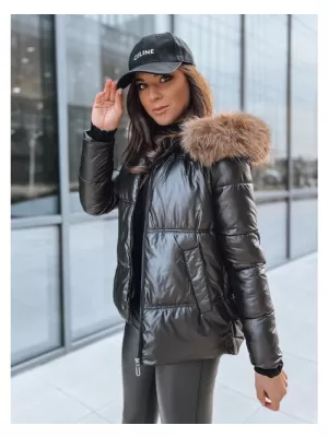 Dámská bunda DSTREET SPARKLE ČERNÁ