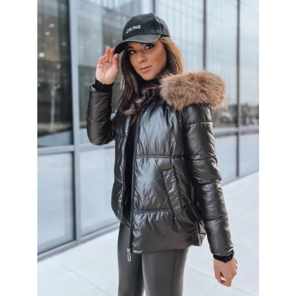  Dámská bunda DSTREET SPARKLE ČERNÁ 