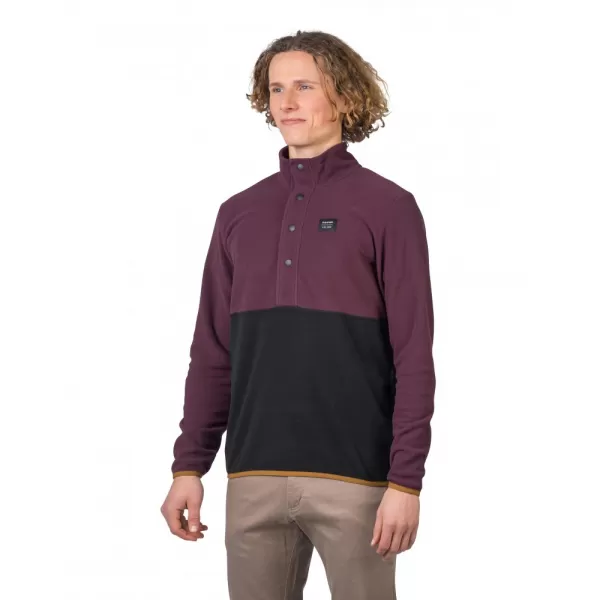  Pánská fleecová mikina HANNAH MINT FIG/ANTHRACITE 
