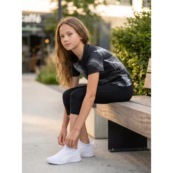  Dětské funkční triko premium ALTISPORT VOJ/ALK001TR01 ČERNÁ/ŠEDÁ 