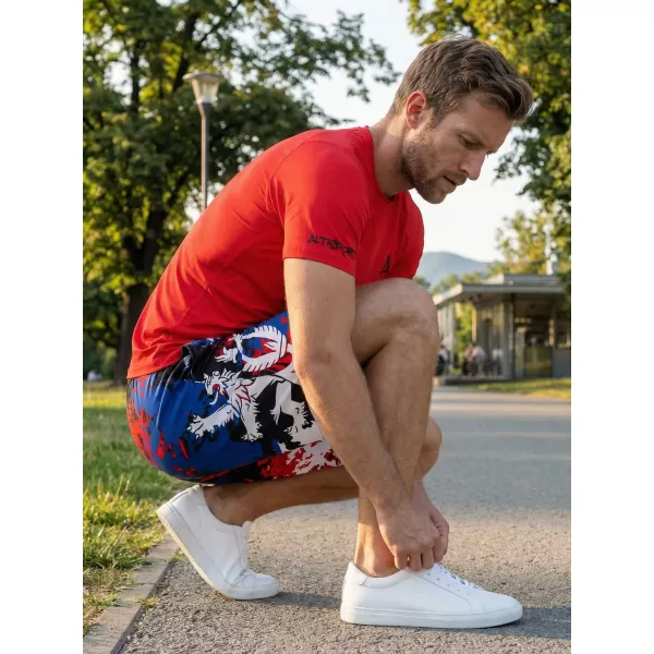  Pánské funkční kraťasy bez kapes premium ALTISPORT VOJ/ALM036KRA02 SKVRNY 