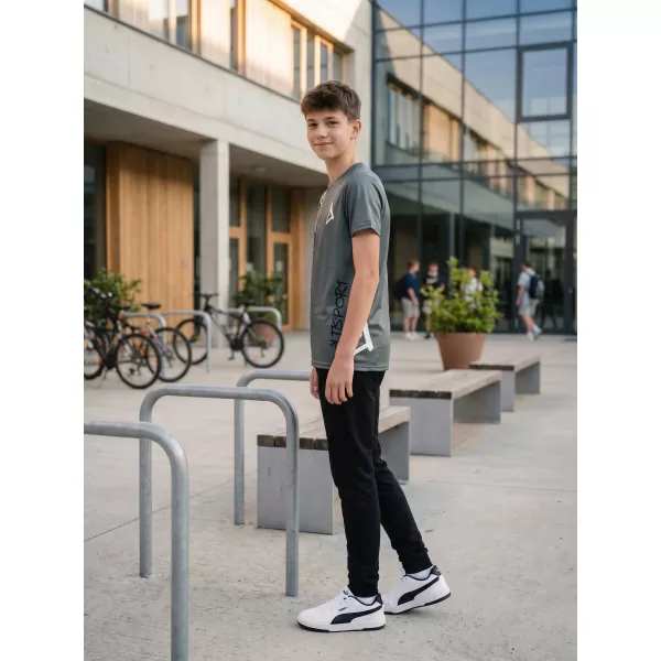  Dětské funkční triko premium ALTISPORT VOJ/ALK004TR01 GRAFITOVÁ 