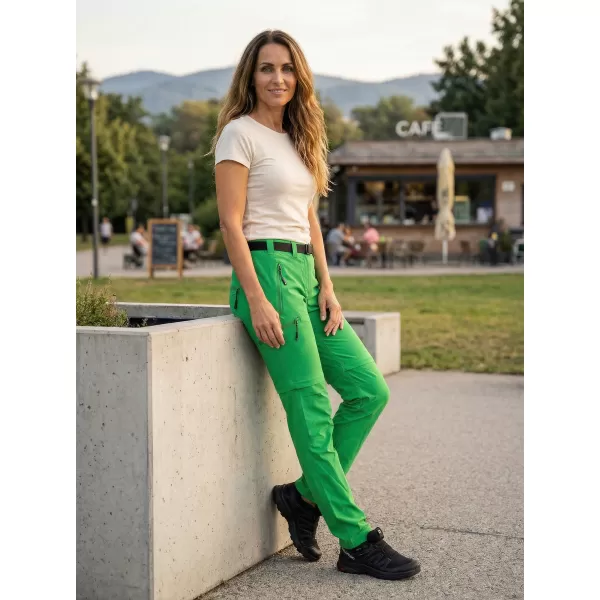  Dámské kalhoty/kraťasy ALTISPORT NoPrint NP/ALW1021NJ FERN GREEN 