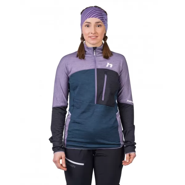  Dámská mikina HANNAH MEDA HZ LAVENDER GRAY/STRATIFIED SE ML 