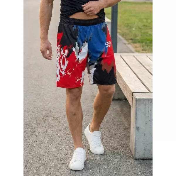  Pánské funkční kraťasy bez kapes premium ALTISPORT VOJ/ALM036KRA02 ŠMOUHY 