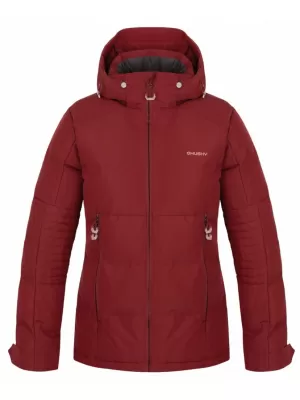 Dámská zimní bunda HUSKY NOREL L DARK BORDO
