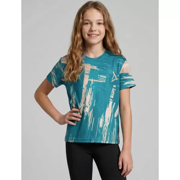  Dětské funkční triko premium ALTISPORT VOJ/ALK010TR01 EMERALD/MODRÁ 