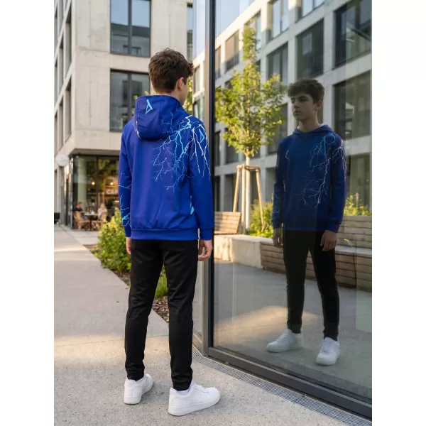  Dětská funkční mikina premium ALTISPORT VOJ/ALK004MI01 KRÁLOVSKÁ MODRÁ 