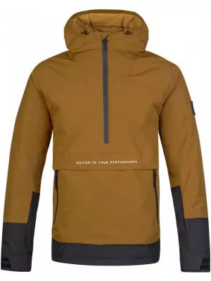 Pánská lyžařská bunda HANNAH PATTY FD GOLDEN BROWN/ANTHRACITE