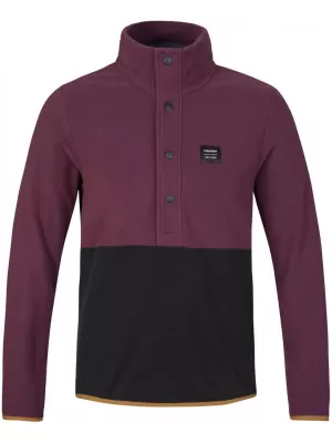 Pánská fleecová mikina HANNAH MINT FIG/ANTHRACITE