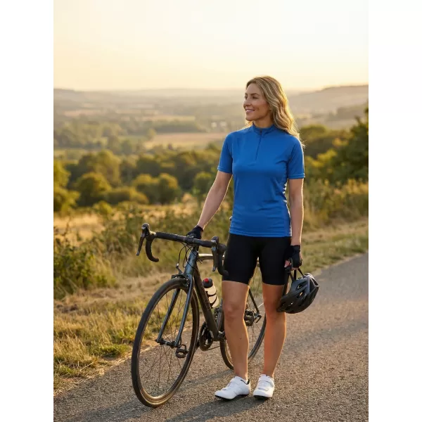  Dámský cyklo dres ALTISPORT NoPrint NP/ALW115NJ ROYAL 