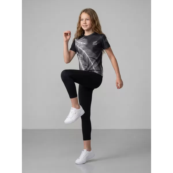  Dětské funkční triko premium ALTISPORT VOJ/ALK001TR01 ČERNÁ/ŠEDÁ 