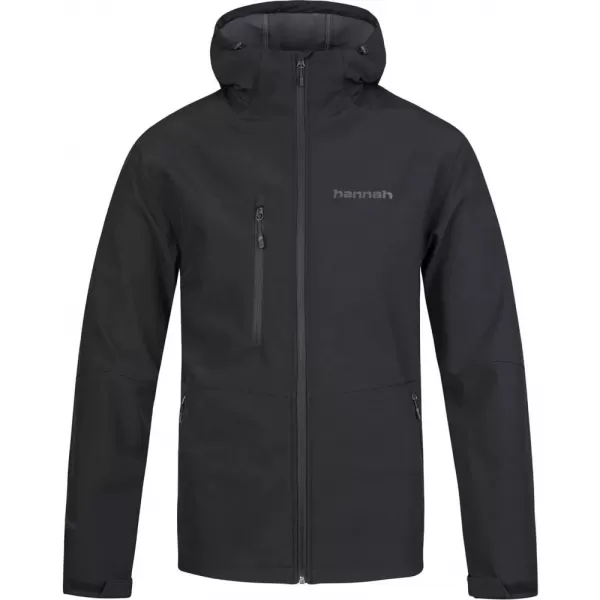  Pánská softshellová bunda HANNAH BRISTON ANTHRACITE 