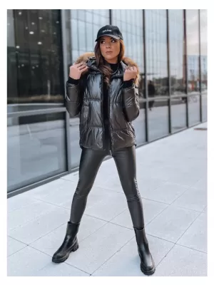 Dámská bunda DSTREET SPARKLE ČERNÁ