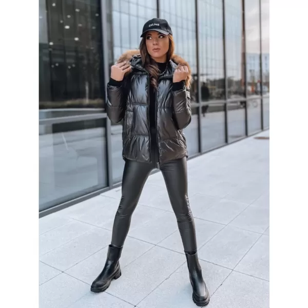  Dámská bunda DSTREET SPARKLE ČERNÁ 