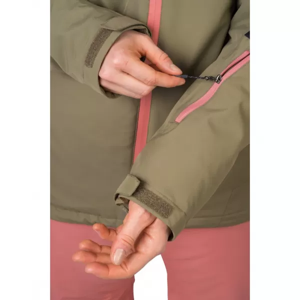  Dámská bunda HANNAH MAKY COL BURNT OLIVE/ANTHRACITE 
