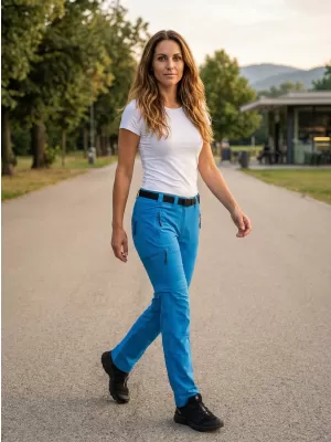 Dámské kalhoty/kraťasy ALTISPORT NoPrint NP/ALW1021NJ BRIGHT BLUE