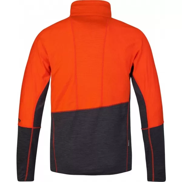  Pánská mikina HANNAH NIRO SPICY ORANGE/ANTHRACITE MEL 