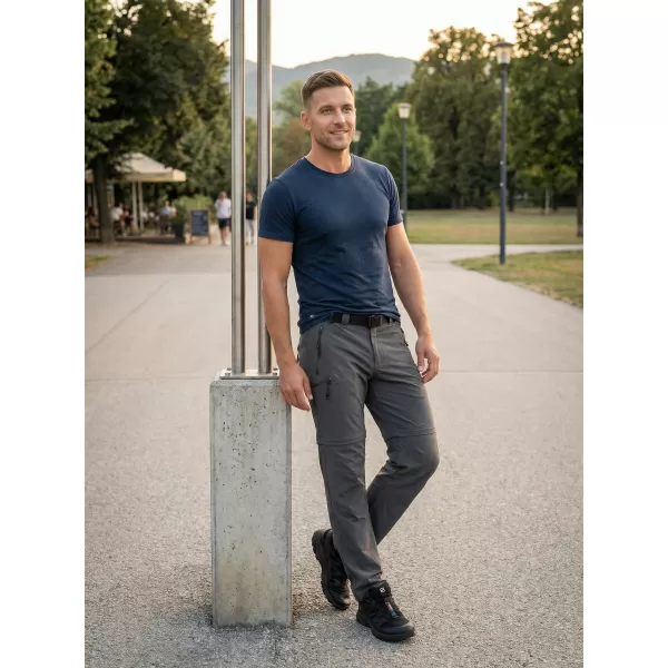  Pánské kalhoty/kraťasy ALTISPORT NoPrint NP/ALM2021NJ CARBON 