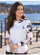 Dámská funkční mikina premium ALTISPORT VOJ/ALW039MI01 BÍLÁ