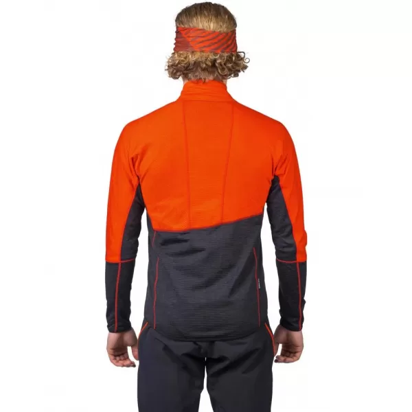  Pánská mikina HANNAH NIRO SPICY ORANGE/ANTHRACITE MEL 