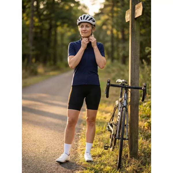  Dámský cyklo dres ALTISPORT NoPrint NP/ALW115NJ NAVY 