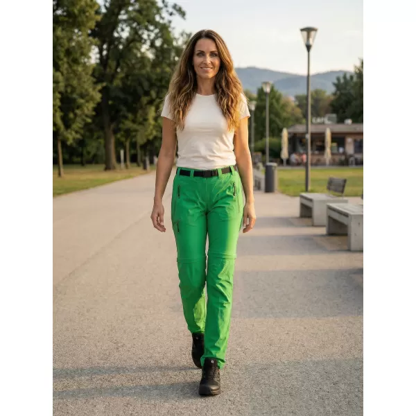  Dámské kalhoty/kraťasy ALTISPORT NoPrint NP/ALW1021NJ FERN GREEN 