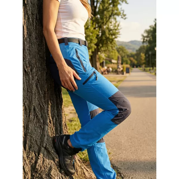  Dámské kalhoty ALTISPORT NoPrint NP/ALW5021NJ BRIGHT BLUE/NAVY 