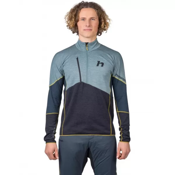  Pánská mikina HANNAH NIRO HZ SILVER BLUE/ANTHRACITE MEL 