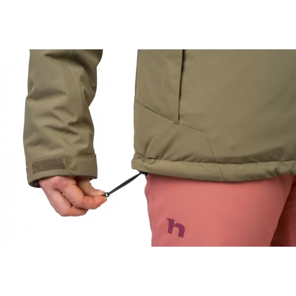  Dámská bunda HANNAH MAKY COL BURNT OLIVE/ANTHRACITE 