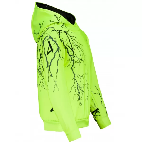  Dětská funkční mikina premium ALTISPORT VOJ/ALK004MI01 NEON YELLOW 