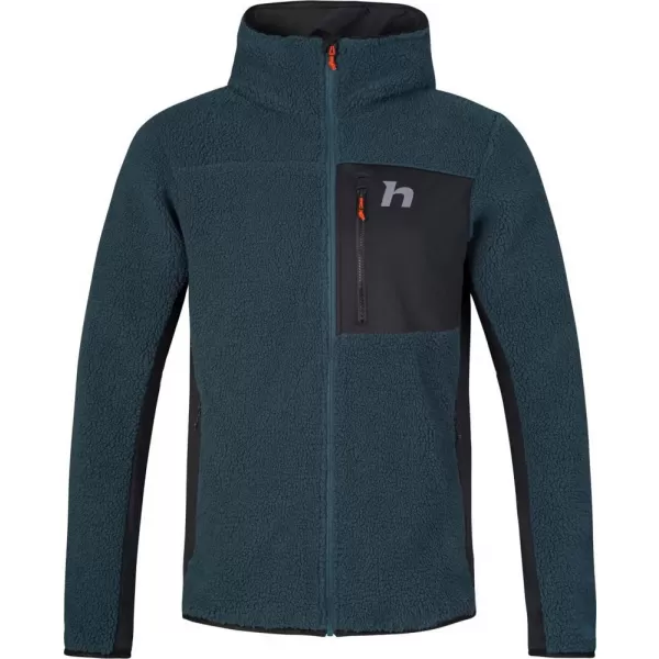  Pánská mikina HANNAH KODIAK HOODY STRATIFIED SEA/ANTHRACITE 