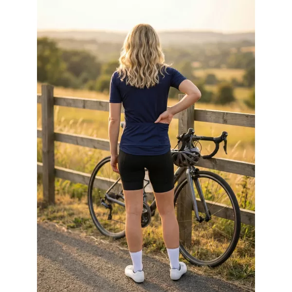  Dámský cyklo dres ALTISPORT NoPrint NP/ALW115NJ NAVY 