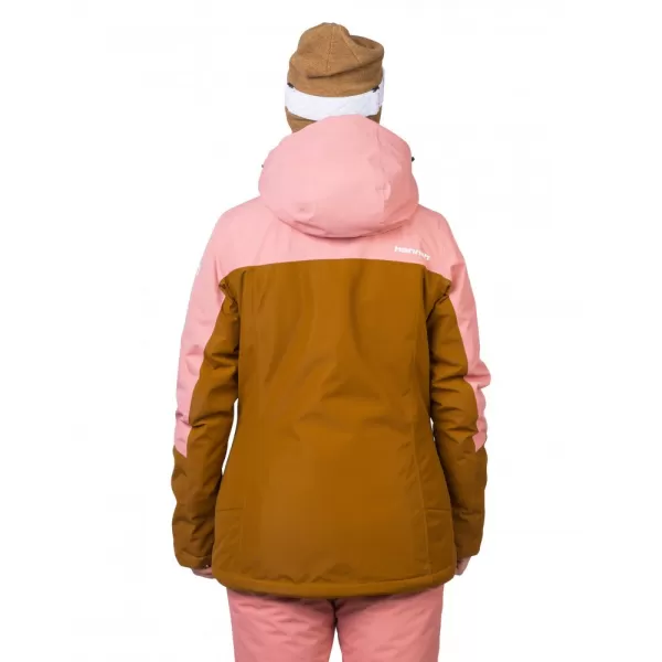  Dámská bunda HANNAH MAKY COL GOLDEN BROWN/ROSETTE 
