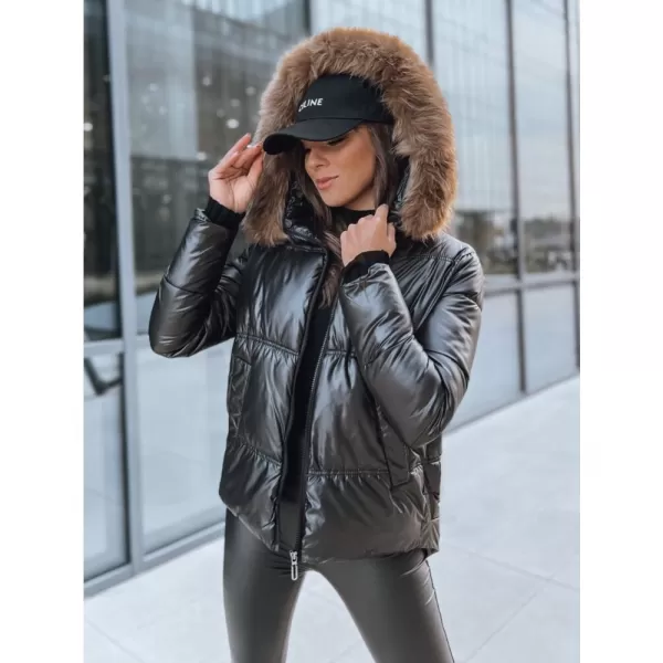  Dámská bunda DSTREET SPARKLE ČERNÁ 