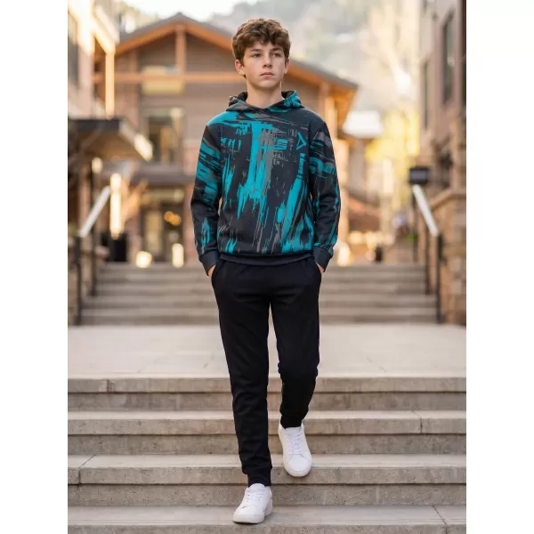  Dětská funkční mikina premium ALTISPORT VOJ/ALK010MI01 ČERNÁ/EMERALD 