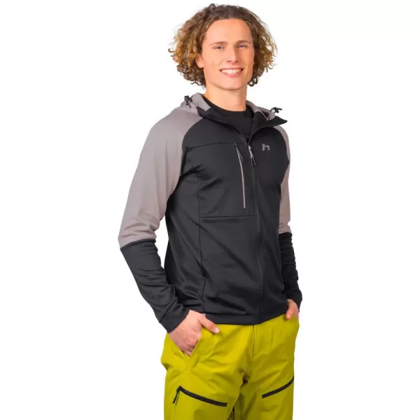  Pánská mikina HANNAH TARIQ HOODY ANTHRACITE/GOAT 