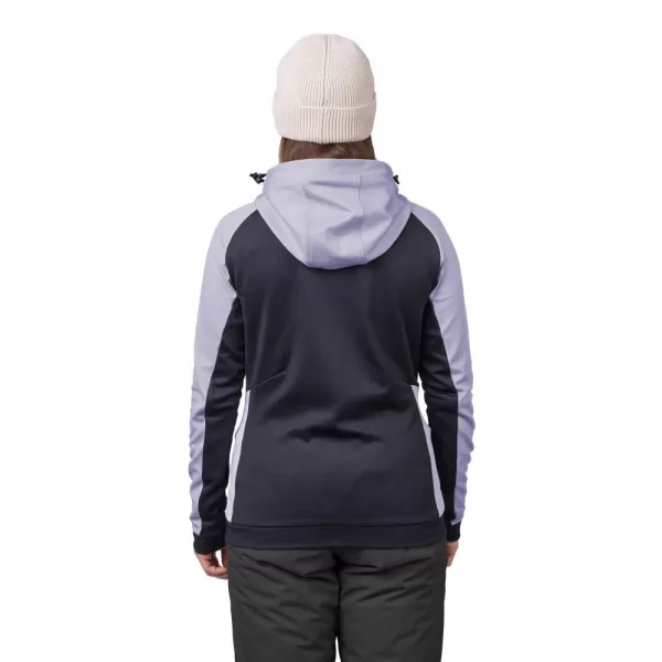  Dámská mikina HANNAH NELA HOODY LAVENDER AURA/ANTHRACITE 