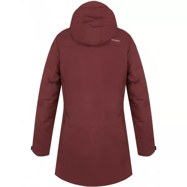  Dámský kabát HUSKY NAVELI L DARK BORDO 