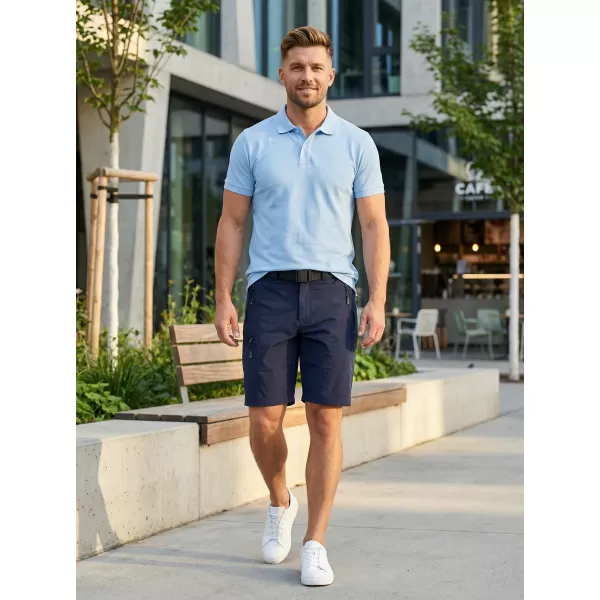  Pánské šortky ALTISPORT NoPrint NP/ALM4021NJ NAVY 