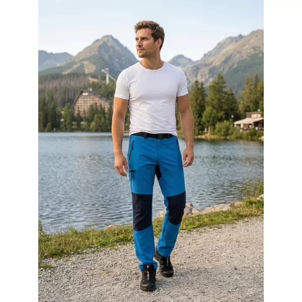  Pánské kalhoty ALTISPORT NoPrint NP/ALM6021NJ BRIGHT BLUE/NAVY 