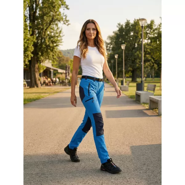  Dámské kalhoty ALTISPORT NoPrint NP/ALW5021NJ BRIGHT BLUE/NAVY 