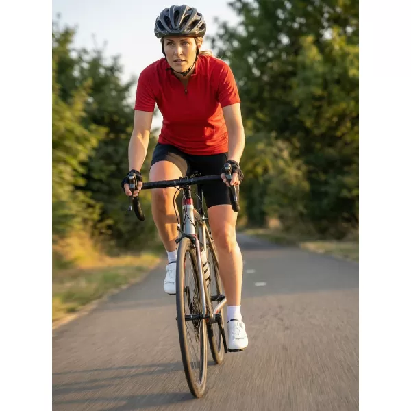  Dámský cyklo dres ALTISPORT NoPrint NP/ALW115NJ RED 