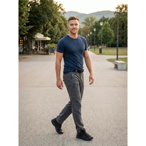  Pánské kalhoty/kraťasy ALTISPORT NoPrint NP/ALM2021NJ CARBON 