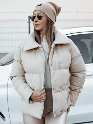 Dámská bunda DSTREET LARO BÉŽOVÁ